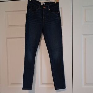 LOFT Dark Blue Skinny Jeans